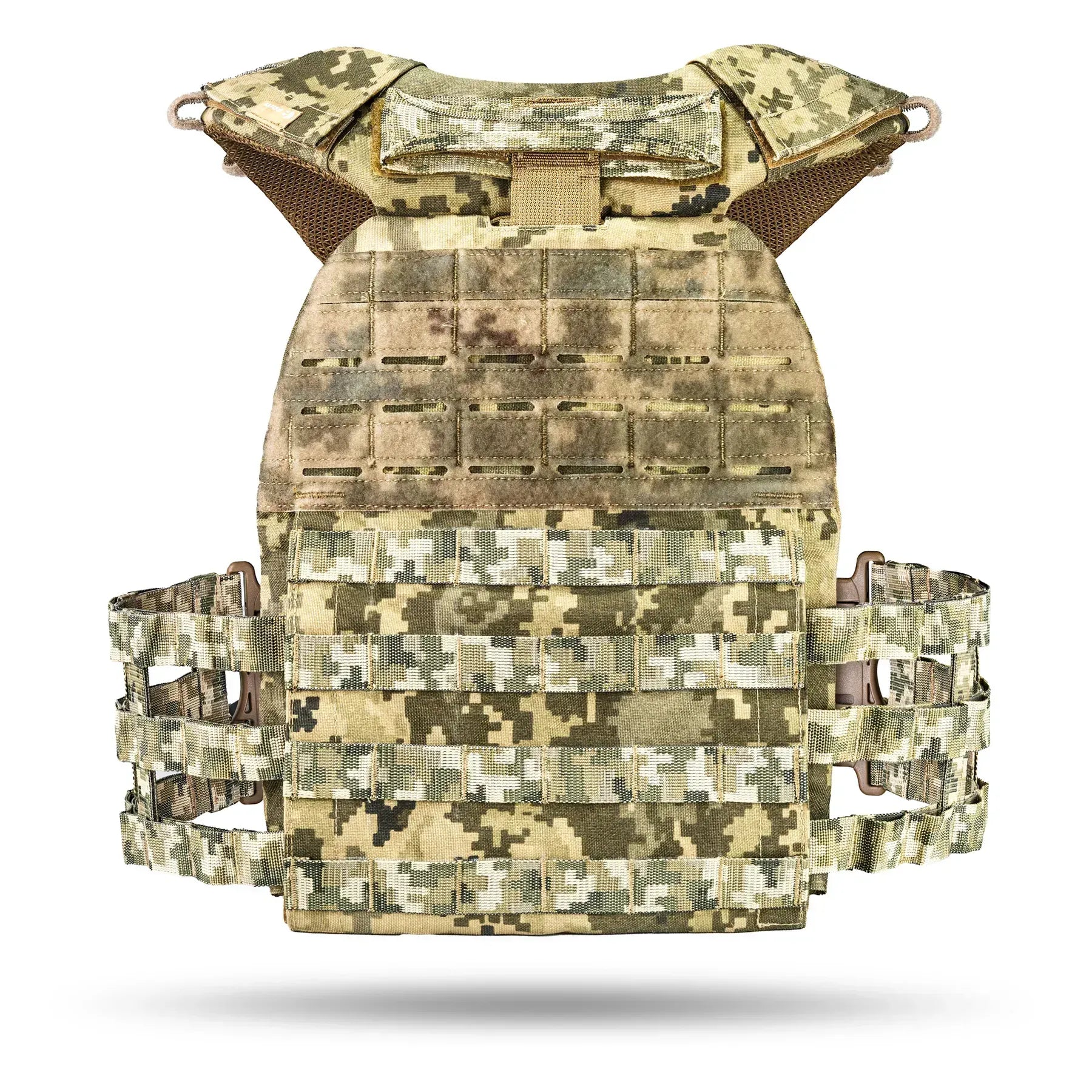 Famtac M7 PRO Gen 2 Skeleton Plate Carrier | Digital Pixel Camo - Blender Tactical