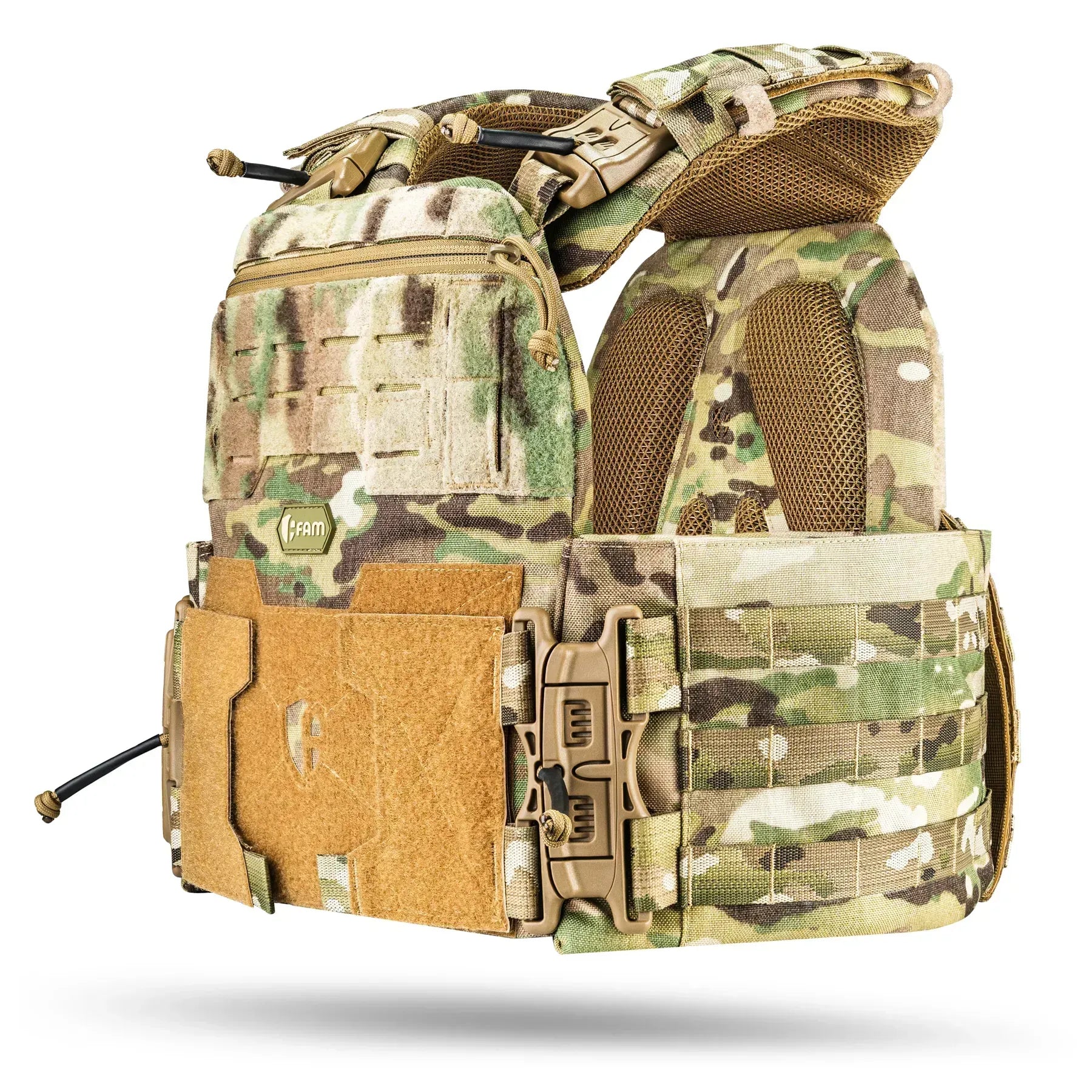 Famtac M7 PRO Gen 2 Plate Carrier 15×30 | Multicam USA - Blender Tactical