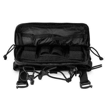 FamTac Velcro AdminMag Triple Mag Pouch – AK/AR + Admin | Multicam Black - Blender Tactical