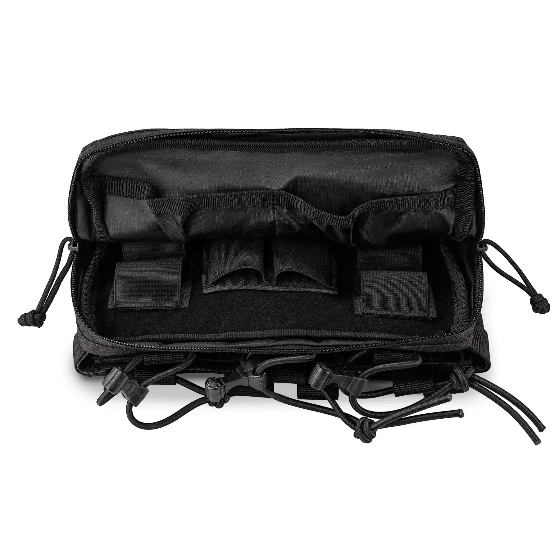 Famtac Triple AK AR Admin Mag Pouch MOLLE | Multicam Black - Blender Tactical