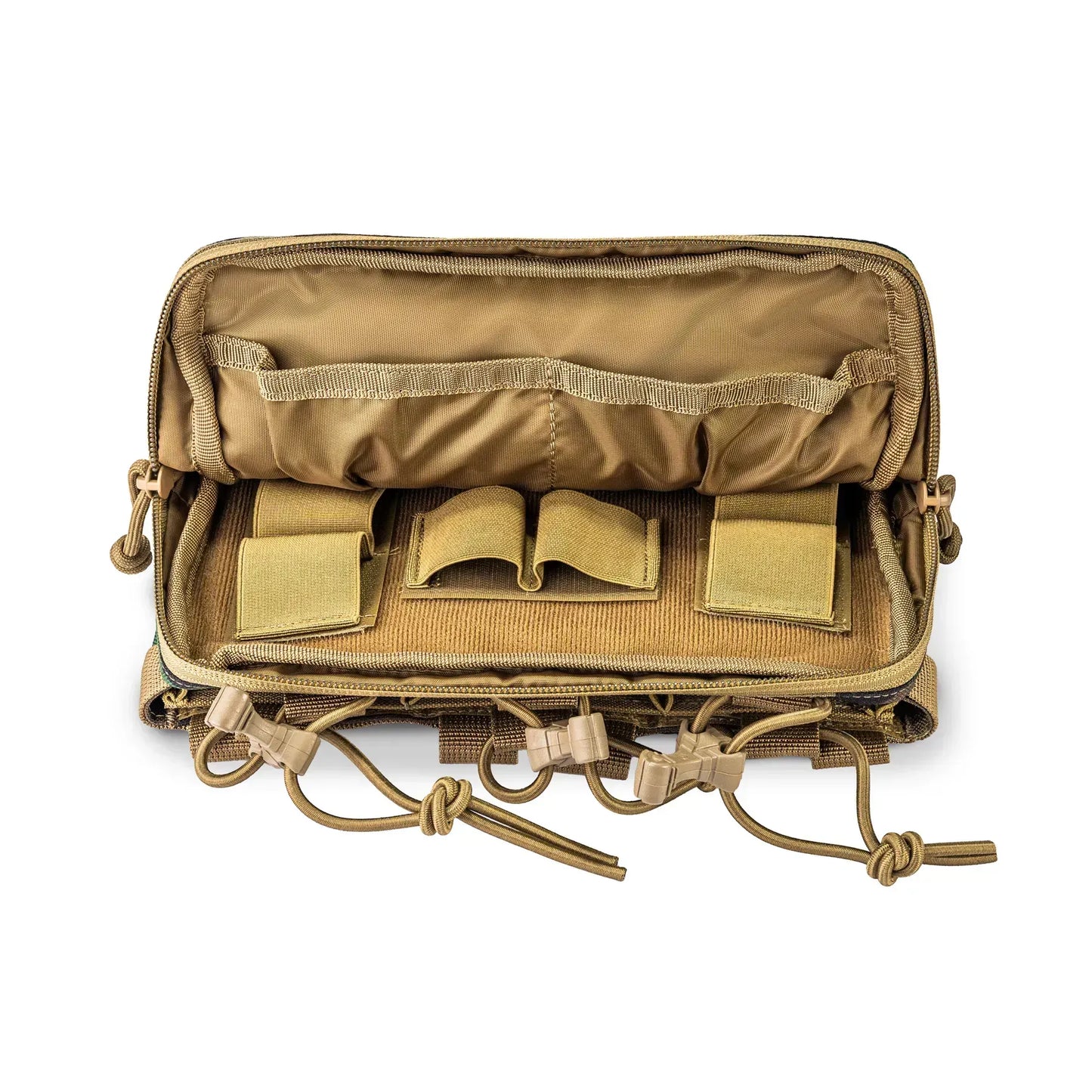 Famtac Triple AK AR Admin Mag Pouch MOLLE | Woodland - Blender Tactical