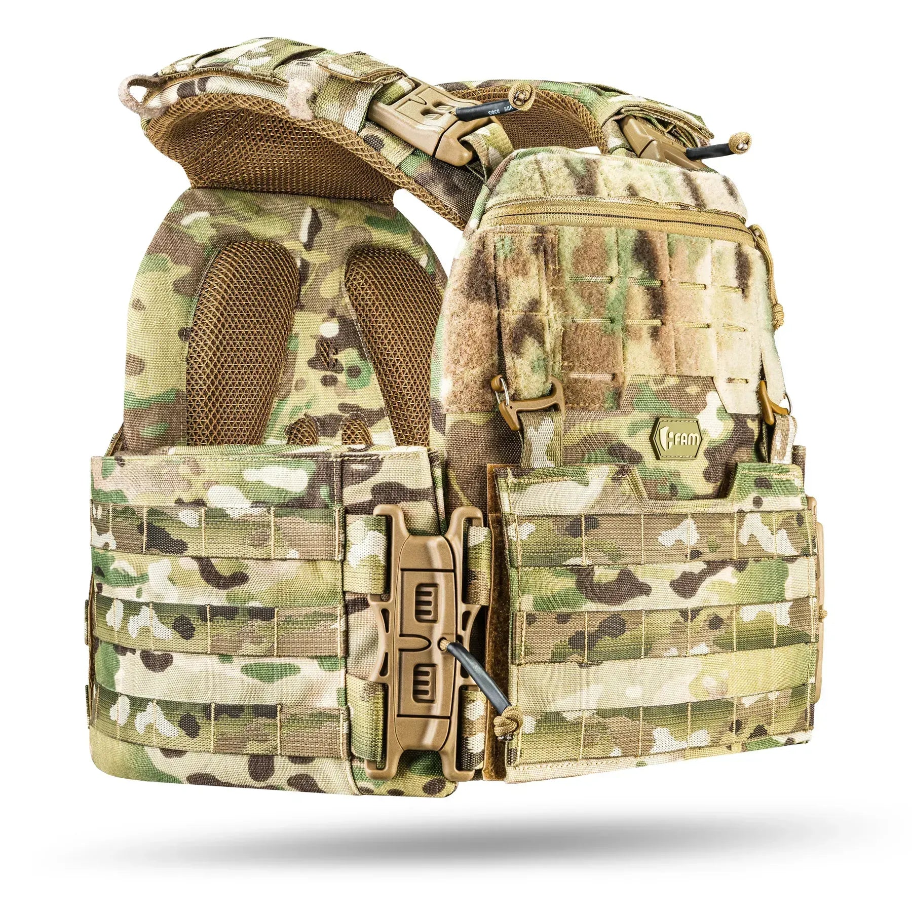 Famtac M7 PRO Gen 2 Plate Carrier 15×30 | Multicam USA - Blender Tactical