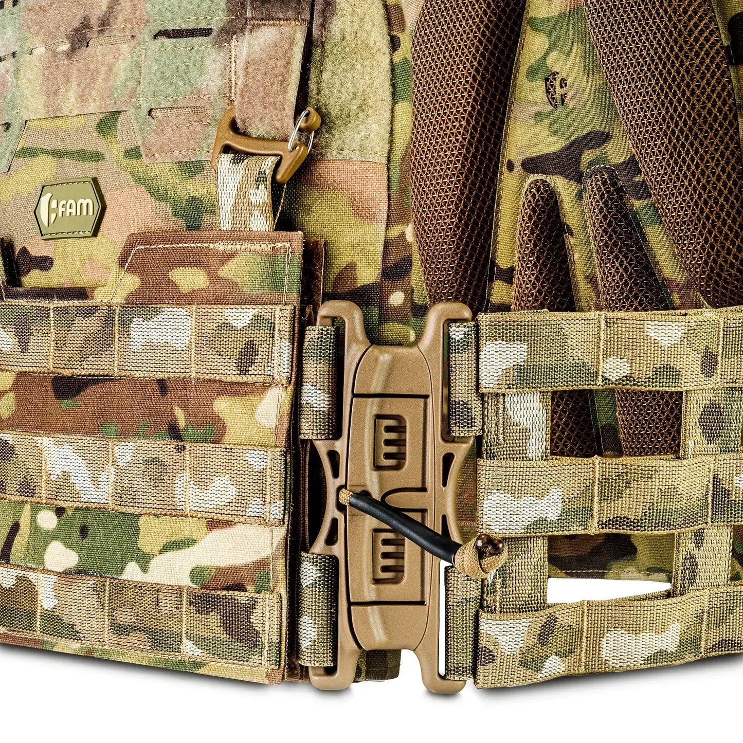 Famtac M7 PRO Gen 2 Skeleton Plate Carrier | Multicam - Blender Tactical