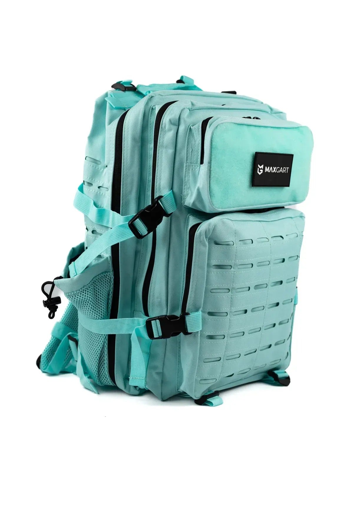 MAXGART Tactical Backpack 45L – Pulse Mint Green – Water-Resistant & Versatile