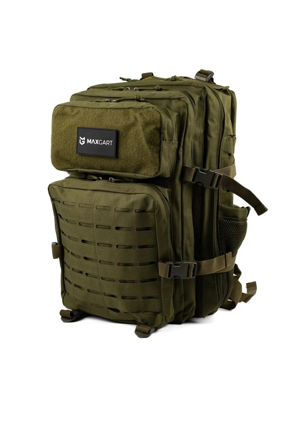 MAXGART Tactical Backpack 45L – Pulse Army Green – Water-Resistant & Versatile