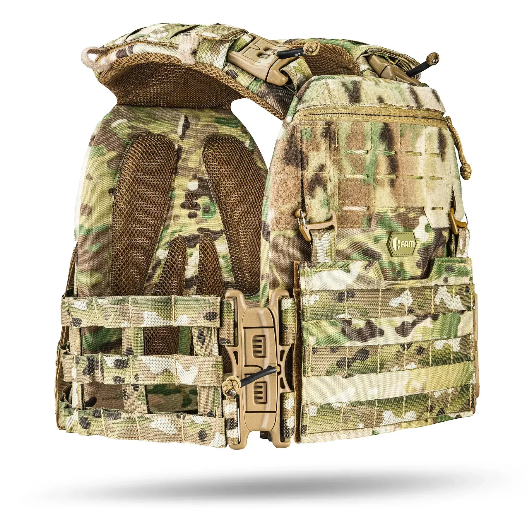 Famtac M7 PRO Gen 2 Skeleton Plate Carrier | Multicam USA - Blender Tactical