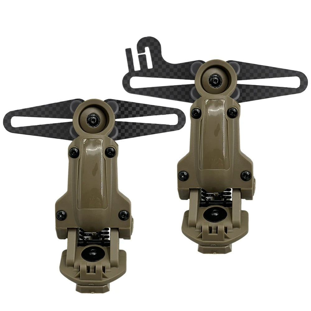 Taktische ARC Schienen-Headset-Montageadapter – Coyote Tan