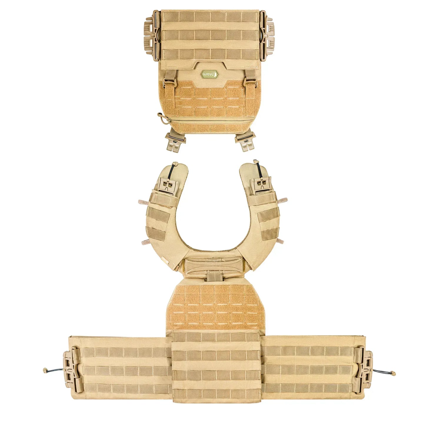 Famtac M7 PRO Gen 2 Plate Carrier 15×30 | Coyote - Blender Tactical