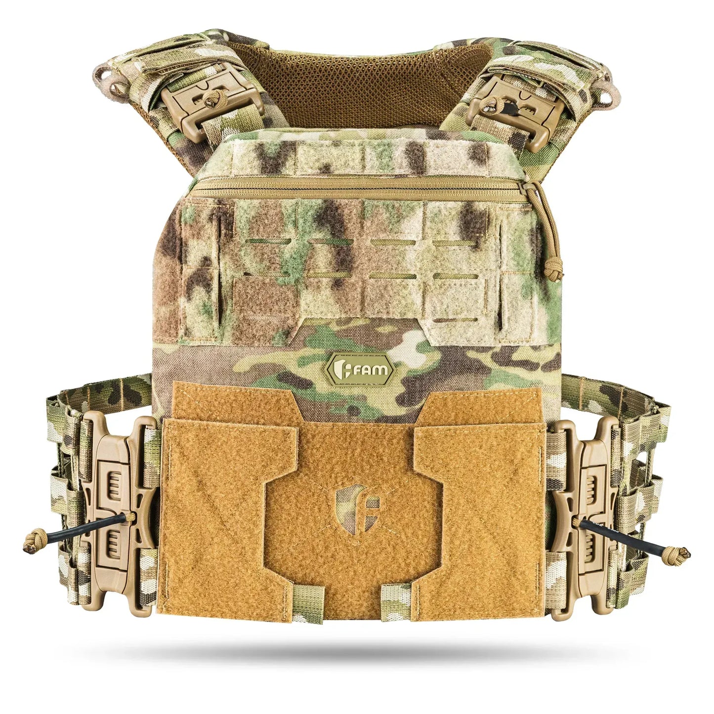 Famtac M7 PRO Gen 2 Skeleton Plate Carrier | Multicam USA - Blender Tactical