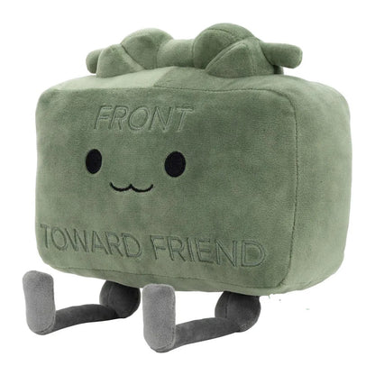 Claymore-Inspired Plush Pillow "Toward Friend" – 20cm Green Soft Toy - Blender Tactical
