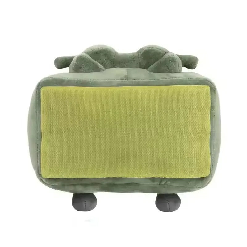 Claymore-Inspired Plush Pillow "Toward Friend" – 20cm Green Soft Toy - Blender Tactical