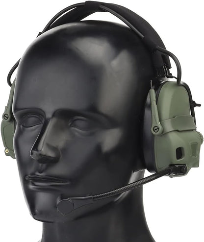 HD-17 Tactical Helmet Headset - Green