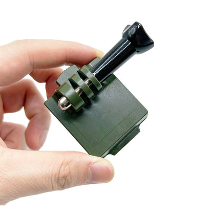 NVG Helmet Action Camera Mount Base – FAST / MICH / Wendy – Army Green