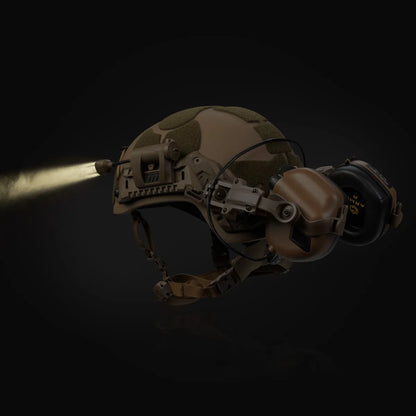 MPLS Charge Tactical Helmet Light – Coyote Tan - Blender Tactical