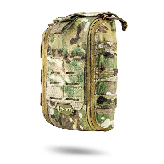 FamTac M8 Medical Pouch – Multicam USA | MOLLE, Rip-Away IFAK - Blender Tactical