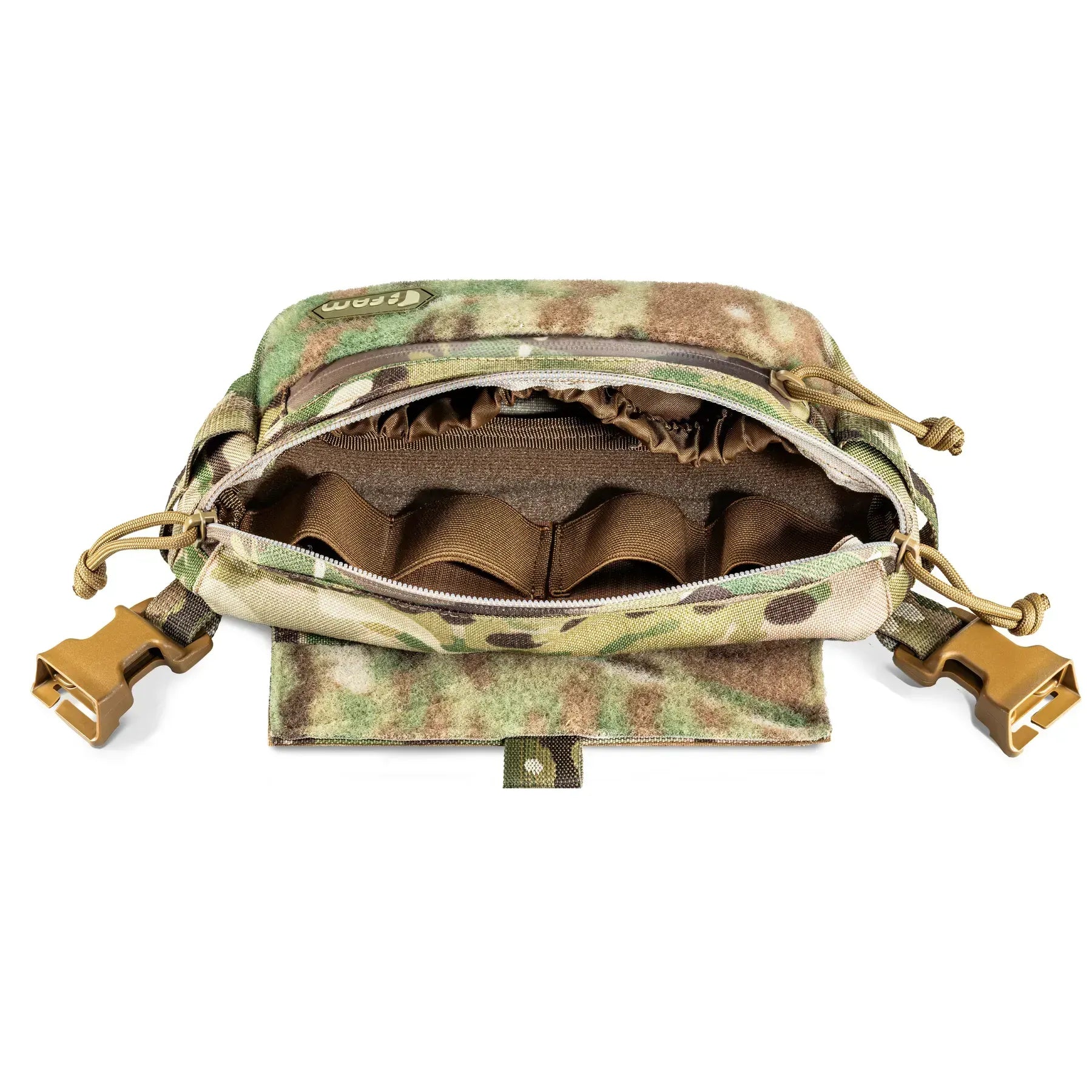 FamTac M8 Tactical Chest Bag / Waist Pack – Multicam USA | Velcro Mount - Blender Tactical