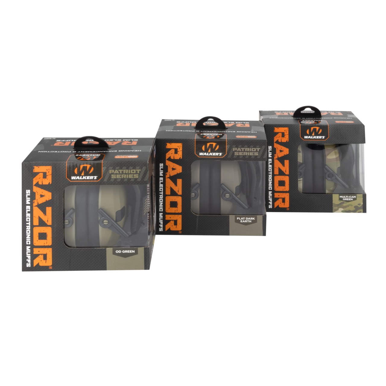 Walker’s Razor Slim Electronic Hearing Protection – Multicam - Blender Tactical