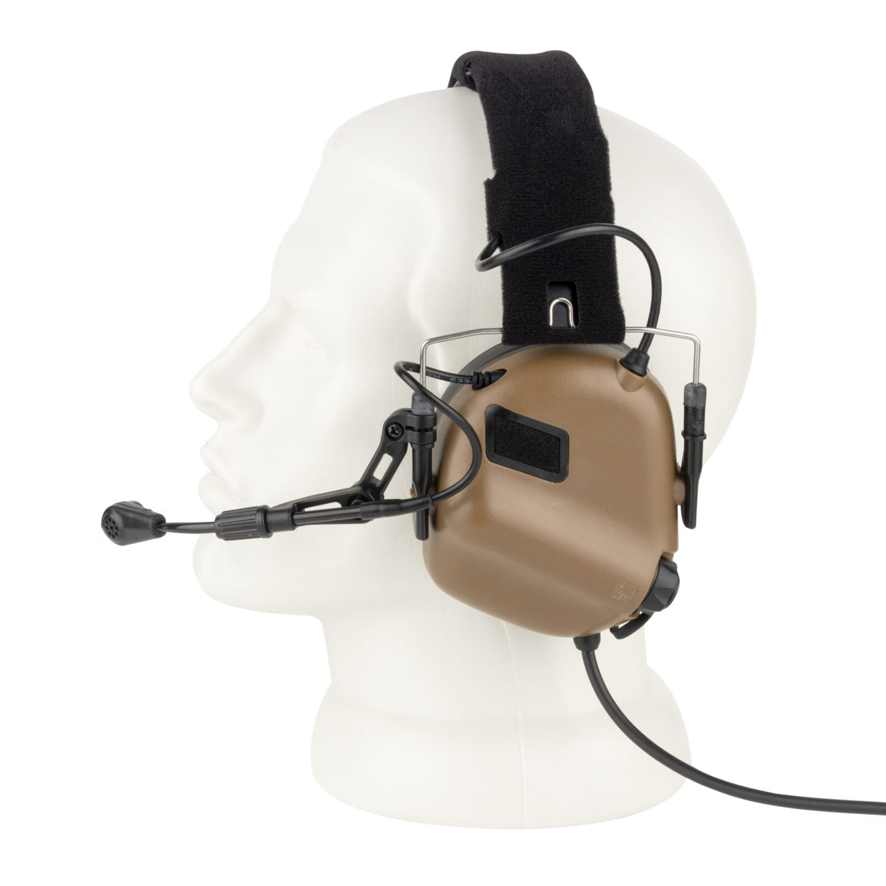 Earmor M32 Tactical Communication Headset – Coyote Tan - Blender Tactical