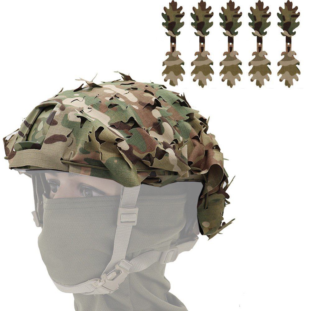 FAST Helmet Cover 3D Leaf – Multicam - Blender Tactical