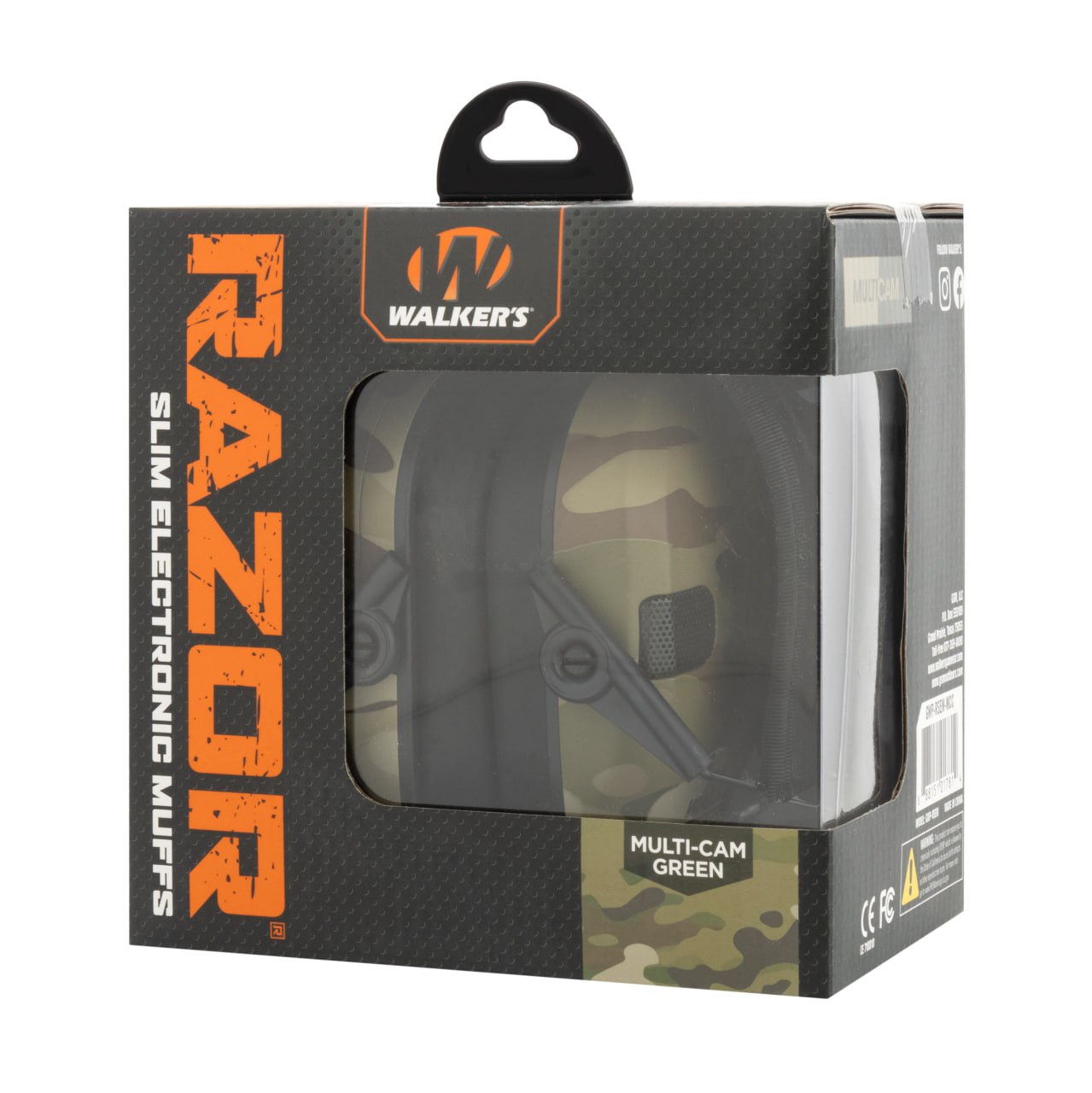 Walker’s Razor Slim Electronic Hearing Protection – Multicam - Blender Tactical