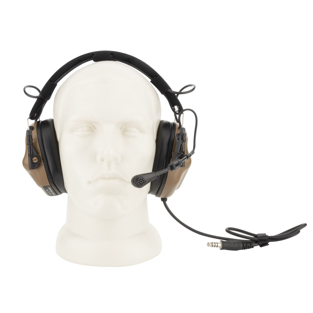 Earmor M32 Tactical Communication Headset – Coyote Tan - Blender Tactical