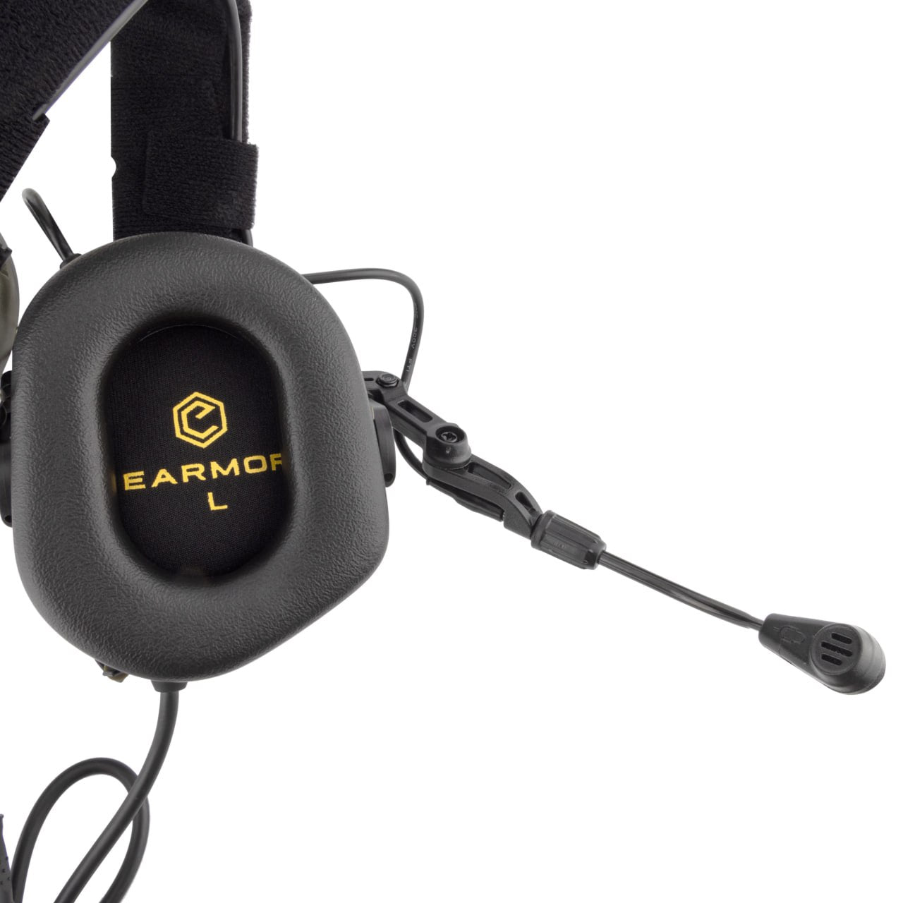 Earmor M32 Tactical Communication Headset – Coyote Tan - Blender Tactical