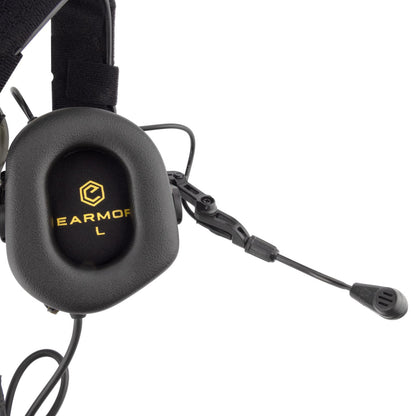 Earmor M32 Tactical Communication Headset – Coyote Tan - Blender Tactical