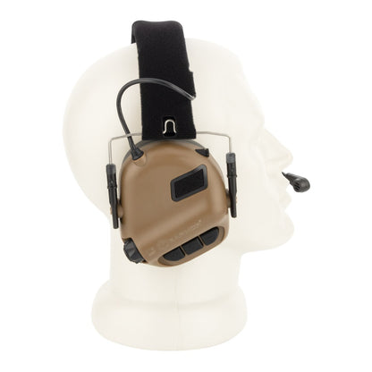 Earmor M32 Tactical Communication Headset – Coyote Tan - Blender Tactical