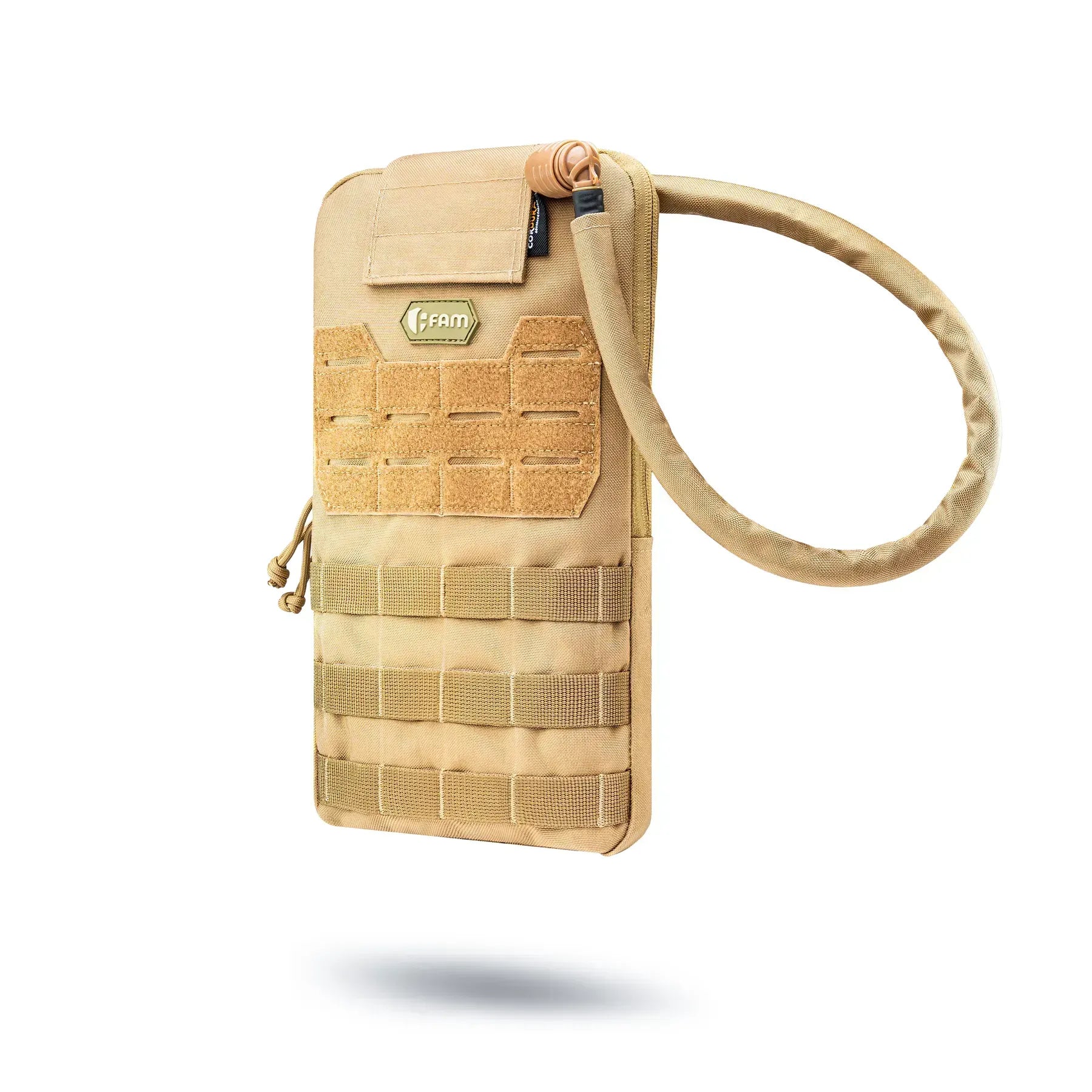 FamTac 2L Hydration Pouch – Coyote | Tactical MOLLE Carrier - Blender Tactical