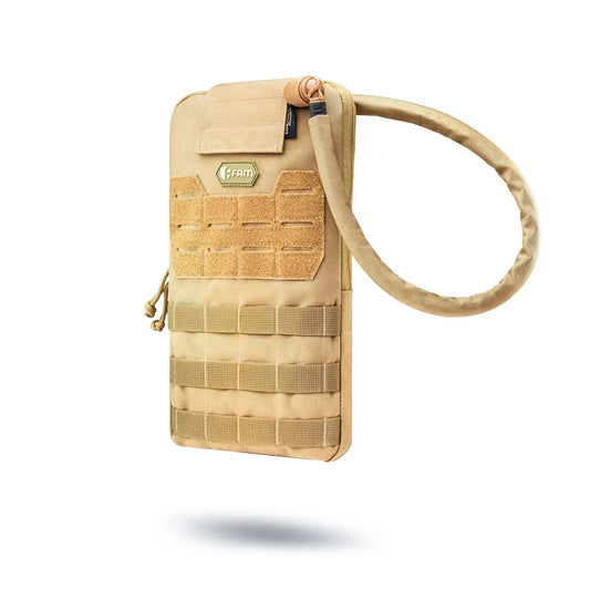 FamTac 2L Hydration Pouch – Coyote | Tactical MOLLE Carrier - Blender Tactical