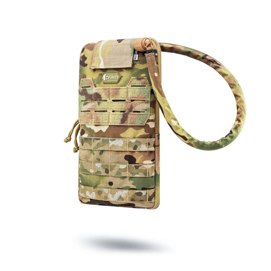 FamTac 2L Hydration Pouch – Multicam | MOLLE Tactical Hydration Carrier - Blender Tactical