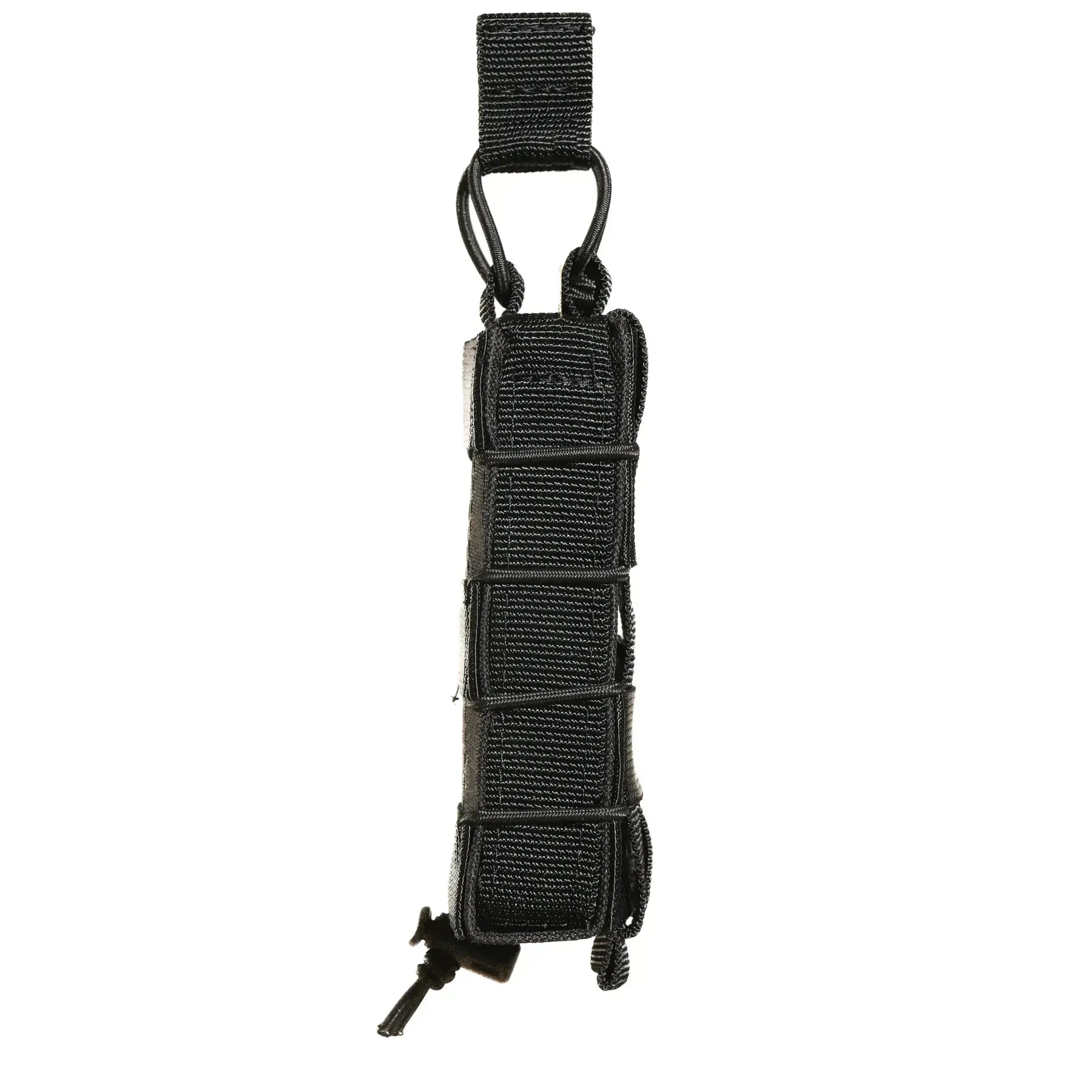 FamTac Single Mag Pouch – Black | MOLLE, Rigid Open-Top AK/AR Pouch - Blender Tactical