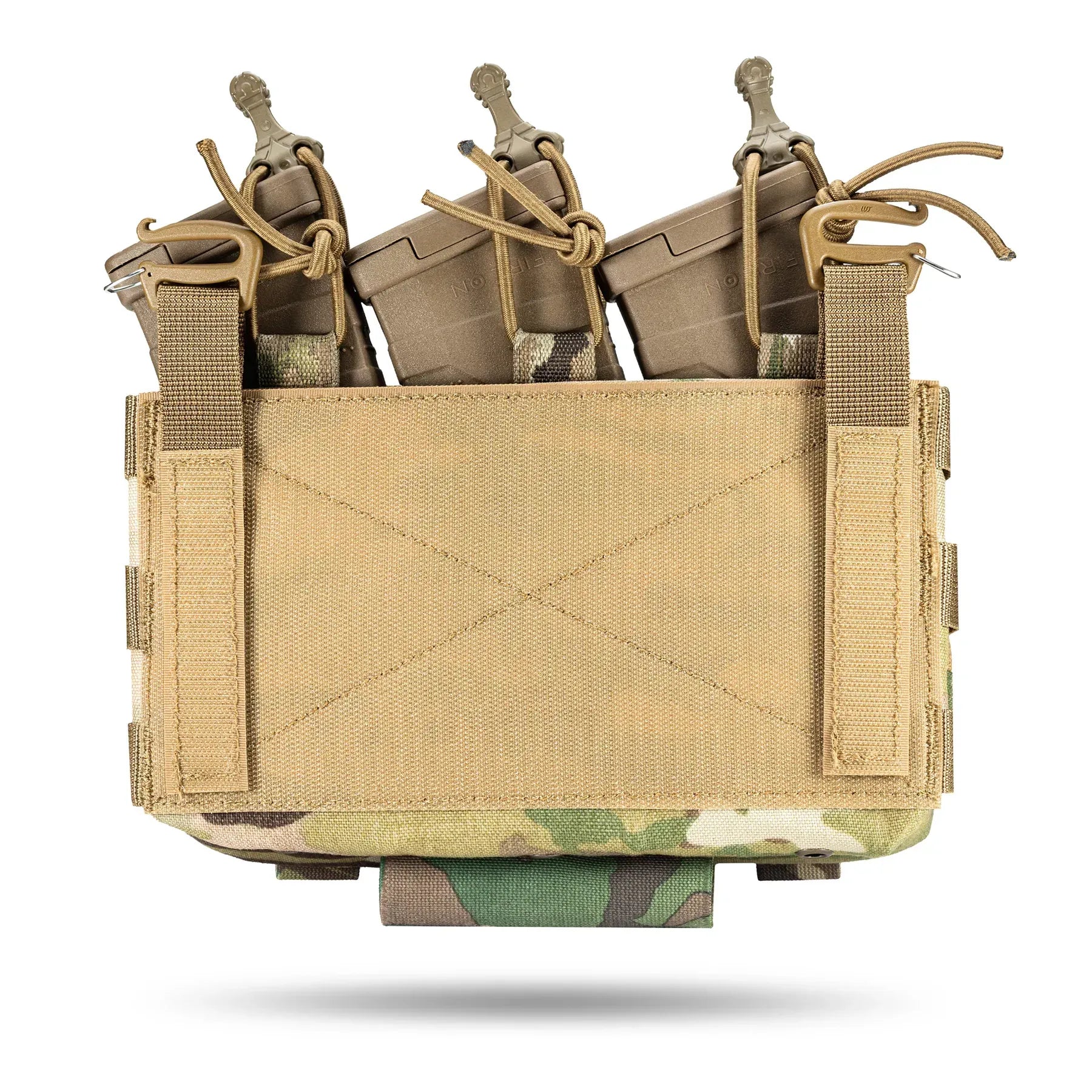 FamTac Velcro AdminMag Triple Mag Pouch – AK/AR + Admin | Multicam USA - Blender Tactical