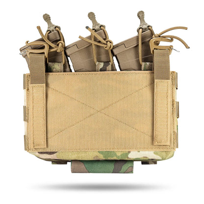 FamTac Velcro AdminMag Triple Mag Pouch – AK/AR + Admin | Multicam USA - Blender Tactical