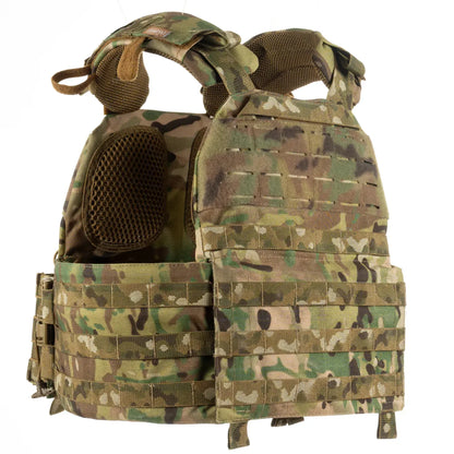FamTac Plate Carrier M7 Lite – Side Armor 15×30 + 3 Mag Pouches | Multicam - Blender Tactical