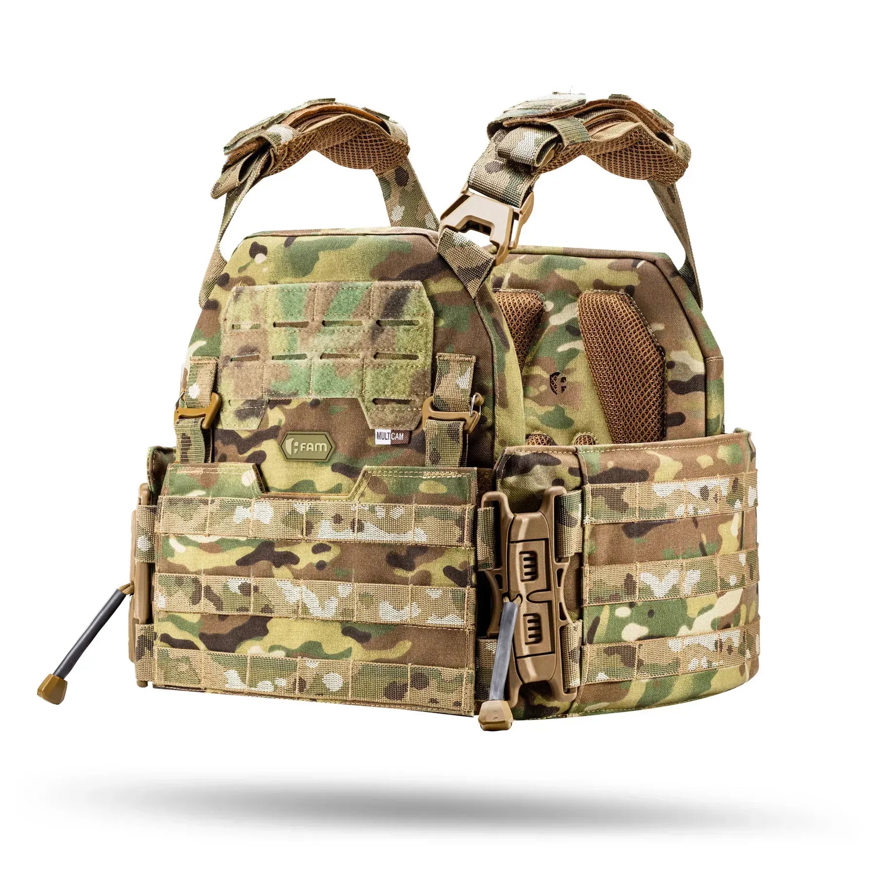 FamTac Plate Carrier M8 + MOLLE Panel | Multicam - Blender Tactical