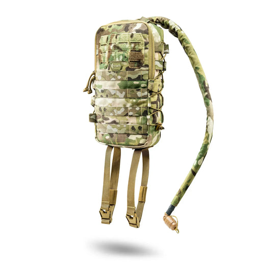 FamTac 5L Tactical Hydration Backpack – Multicam USA | MOLLE Compatible - Blender Tactical