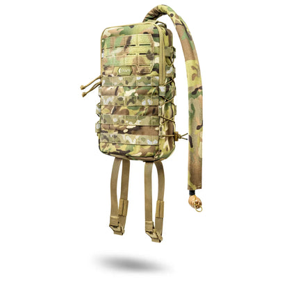 FamTac 5L Tactical Hydration Backpack – Multicam | MOLLE Compatible - Blender Tactical