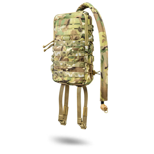 FamTac 5L Tactical Hydration Backpack – Multicam | MOLLE Compatible - Blender Tactical