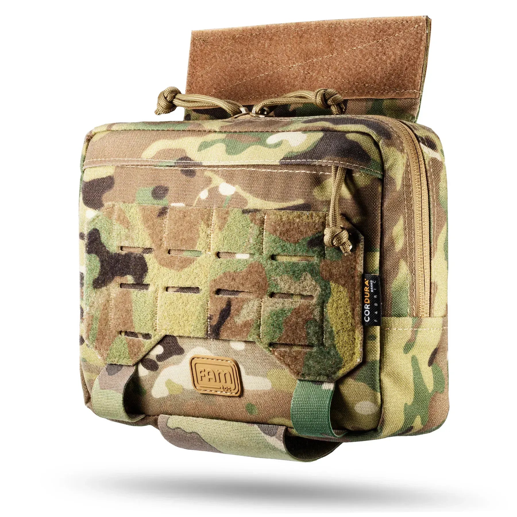 FamTac Chest Pouch ELITE v2 – Multicam | Ballistic-Ready, Velcro Mount - Blender Tactical
