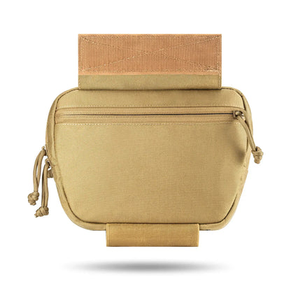 FamTac M7 Tactical Chest Pouch – Coyote | Velcro Mounted - Blender Tactical