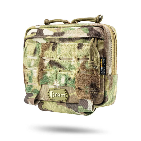 FamTac Utility Admin Pouch – Multicam USA | MOLLE Compatible - Blender Tactical