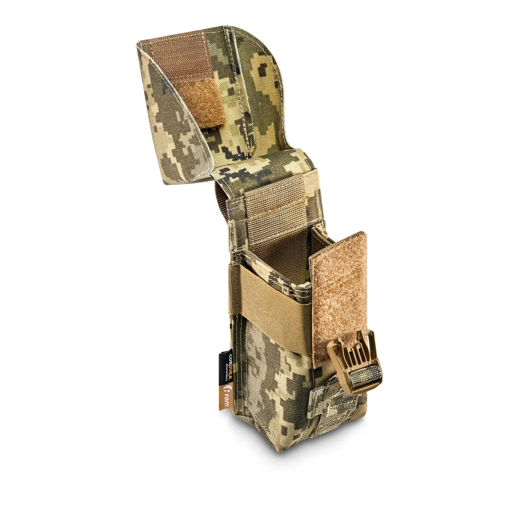 FamTac Double Mag Pouch – Ukrainian Pixel | Covered AK/AR MOLLE - Blender Tactical